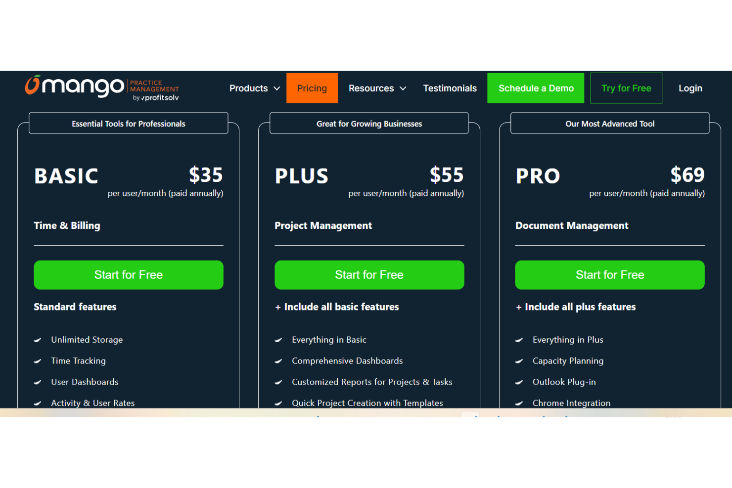 screenshot - Mango Review: Pros, Cons, Features, and Pricing