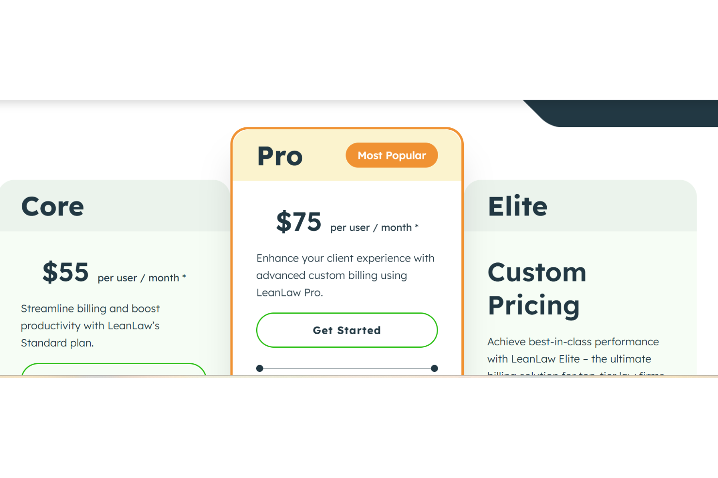 screenshot - LeanLaw Review: Pros, Cons, Features, and Pricing