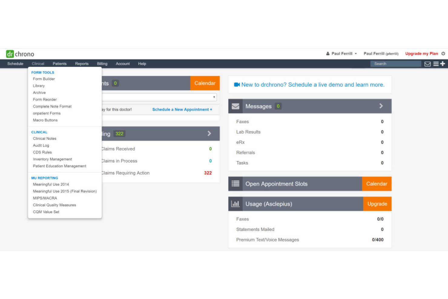 screenshot - DrChrono Review: Pros, Cons, Features, and Pricing