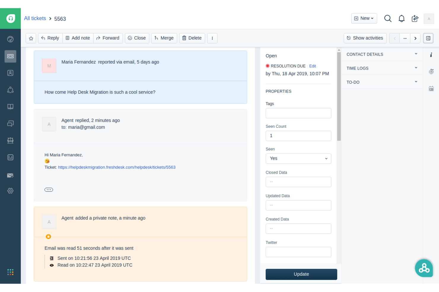 screenshot - Freshworks Review: Pros, Cons, Features, and Pricing