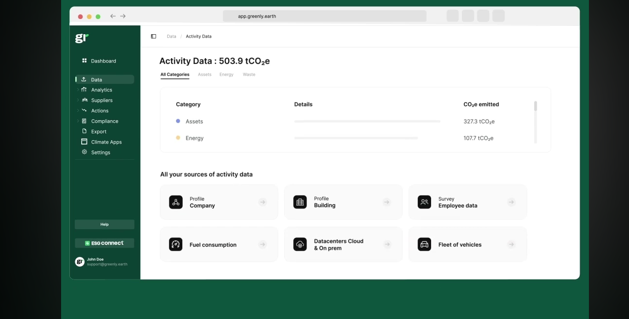 screenshot - Greenly Review: Pros, Cons, Features, and Pricing