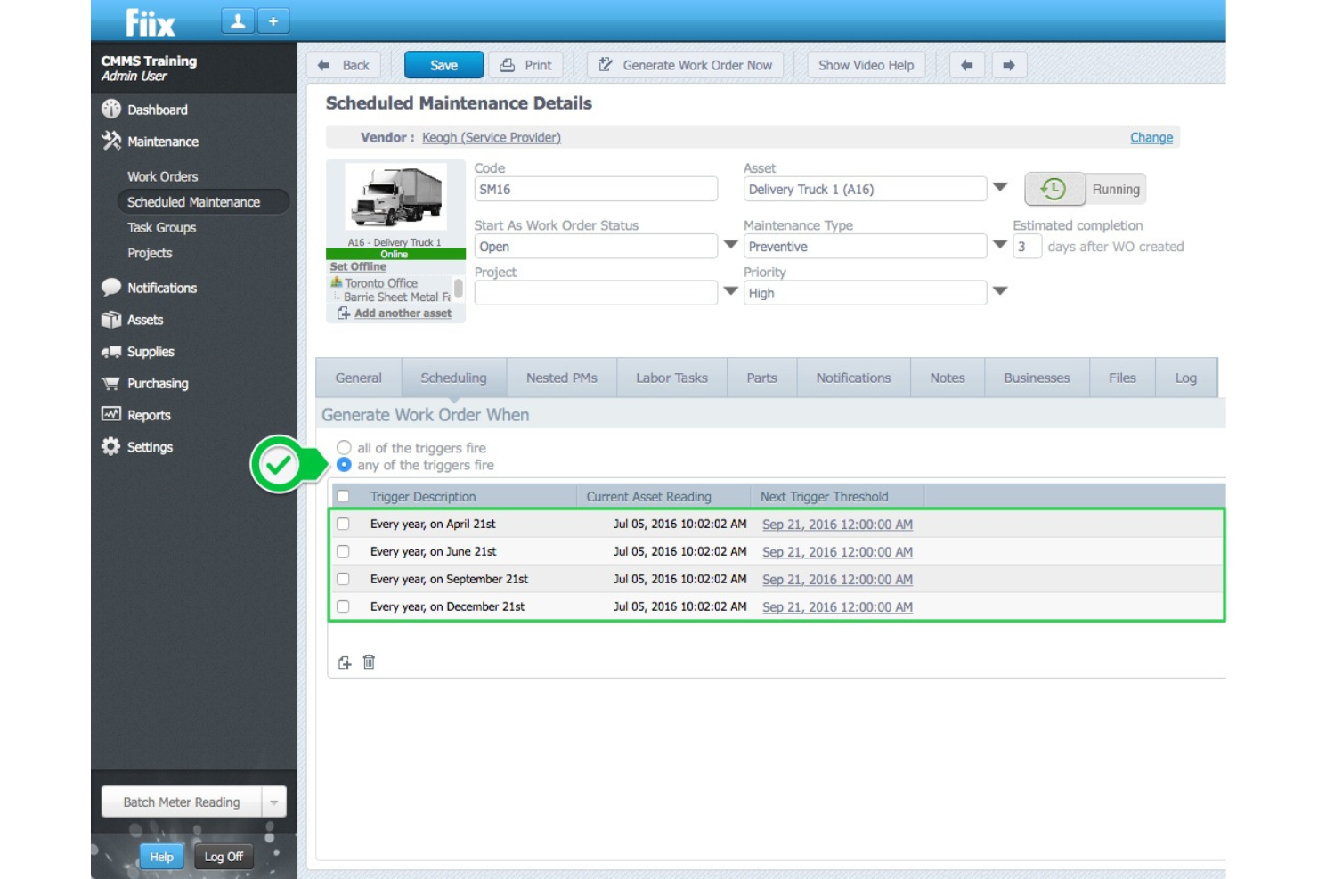 screenshot - Fiix Review: Pros, Cons, Features, and Pricing