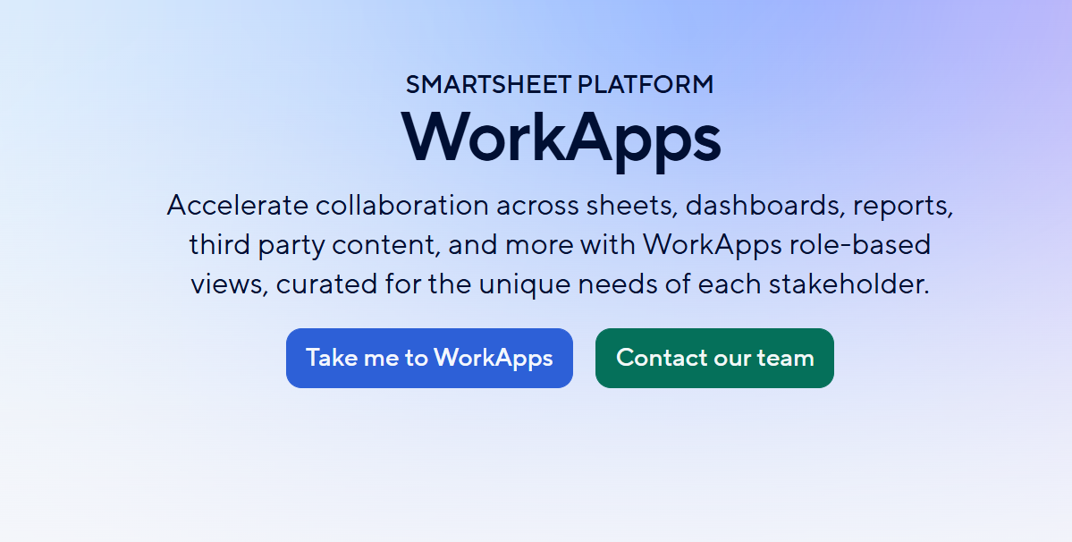 screenshot - Smartsheet Bewertung: Vorteile, Nachteile, Funktionen und Preise