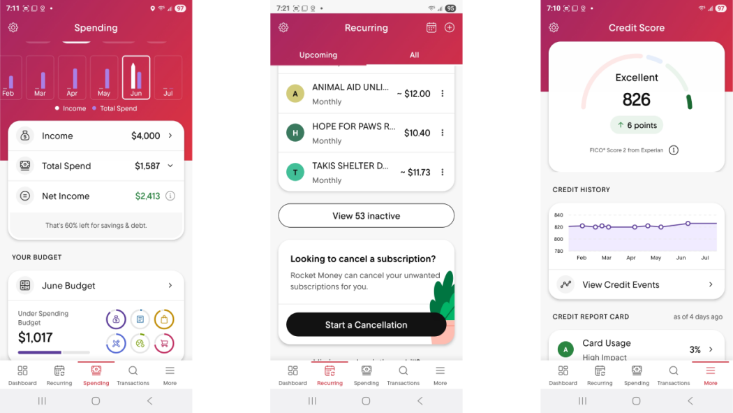 screenshot - Rocket Money Review: Pros, Cons, Features, and Pricing