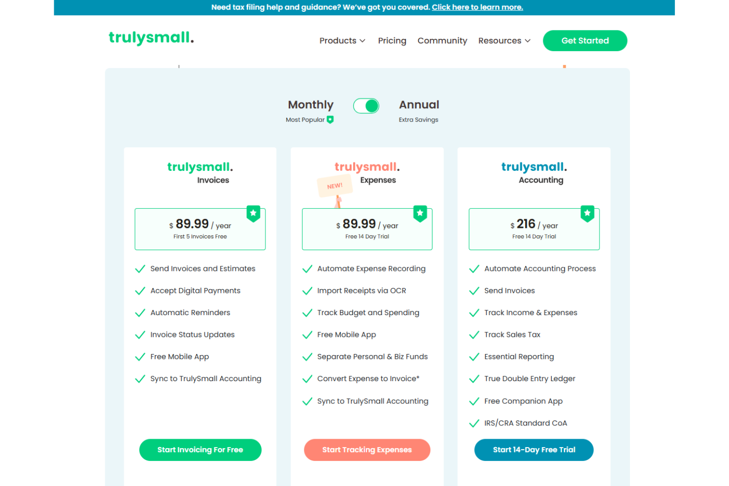 screenshot - trulysmall Review: Pros, Cons, Features, and Pricing
