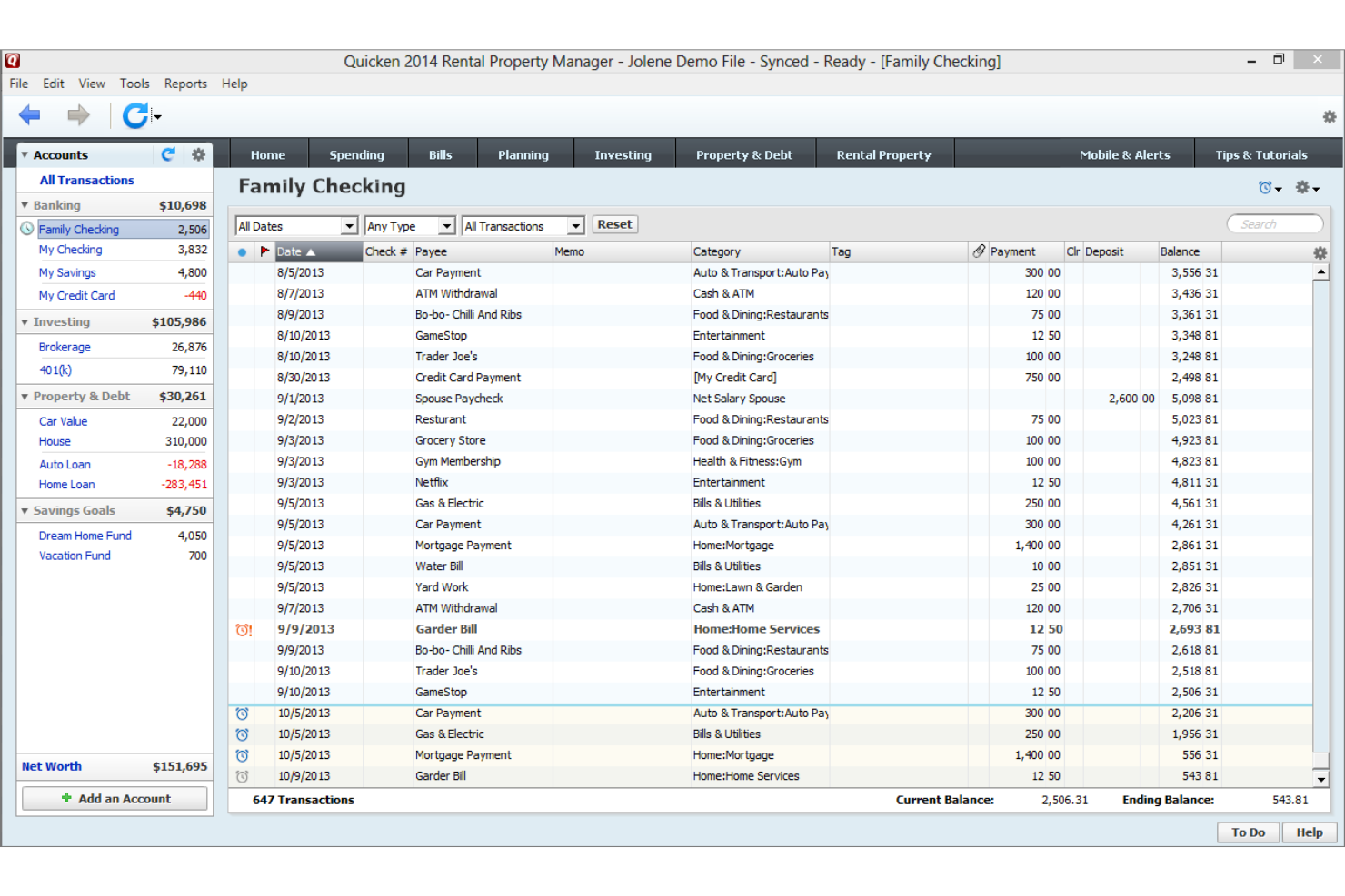 screenshot - Quicken Review: Pros, Cons, Features, and Pricing