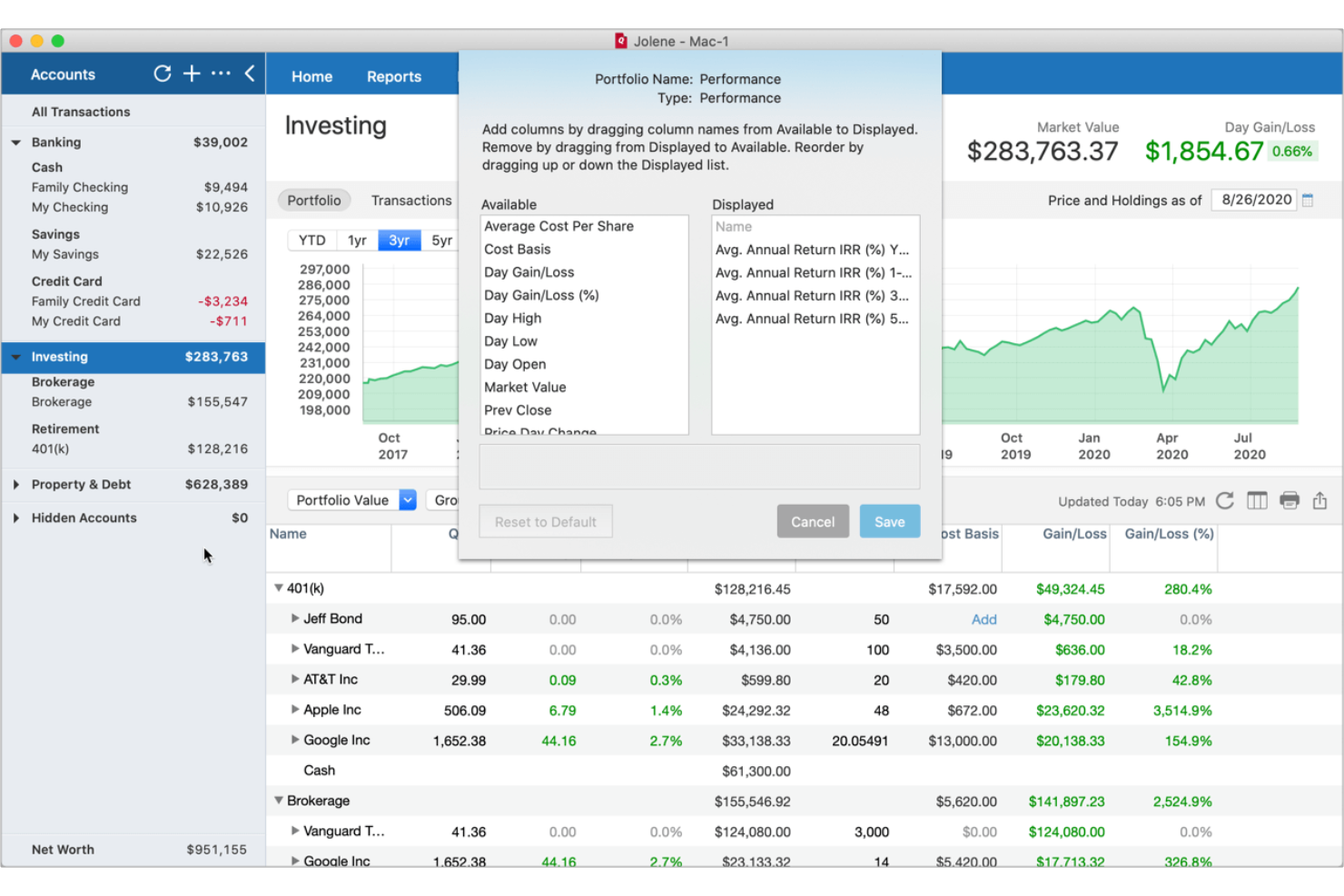 screenshot - Quicken Review: Pros, Cons, Features, and Pricing