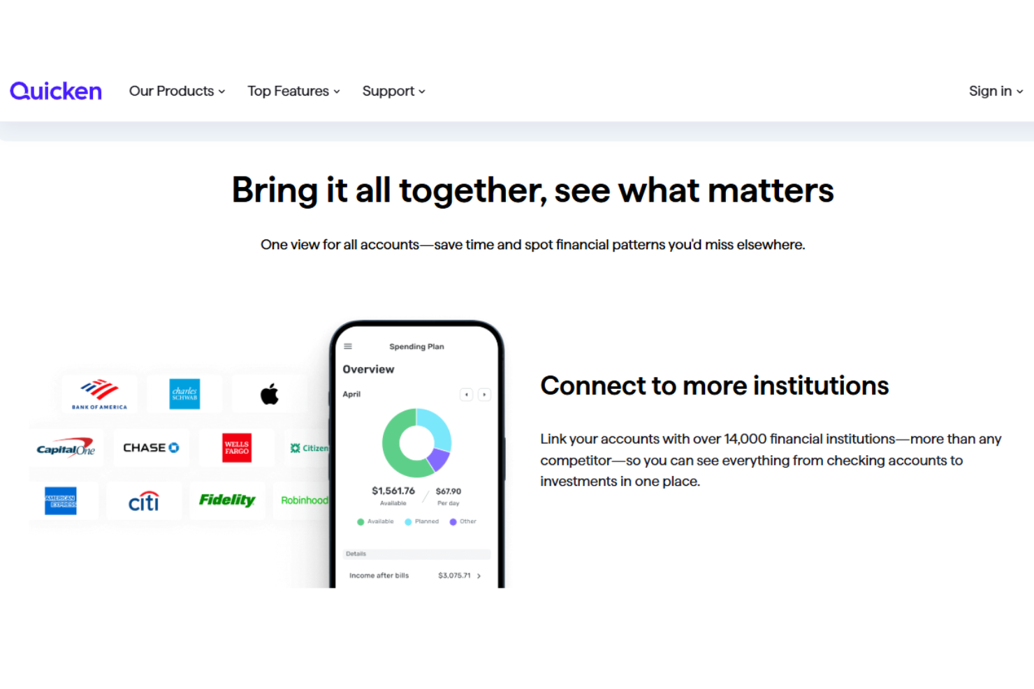 screenshot - Quicken Review: Pros, Cons, Features, and Pricing