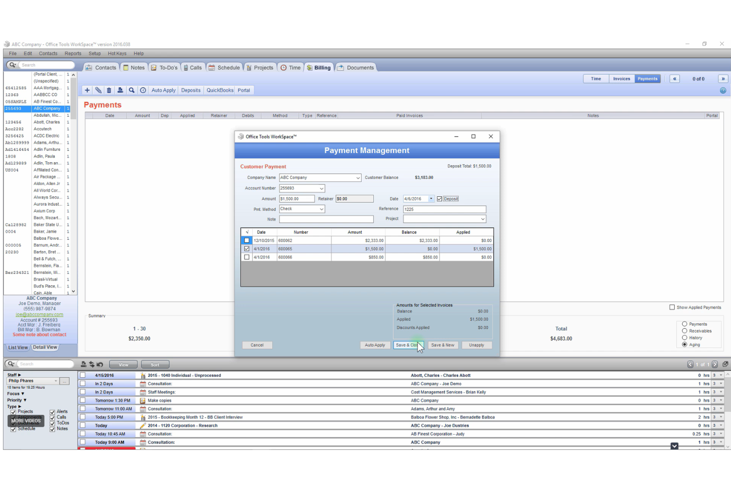 screenshot - OfficeTools WorkSpace Review: Pros, Cons, Features and Pricing