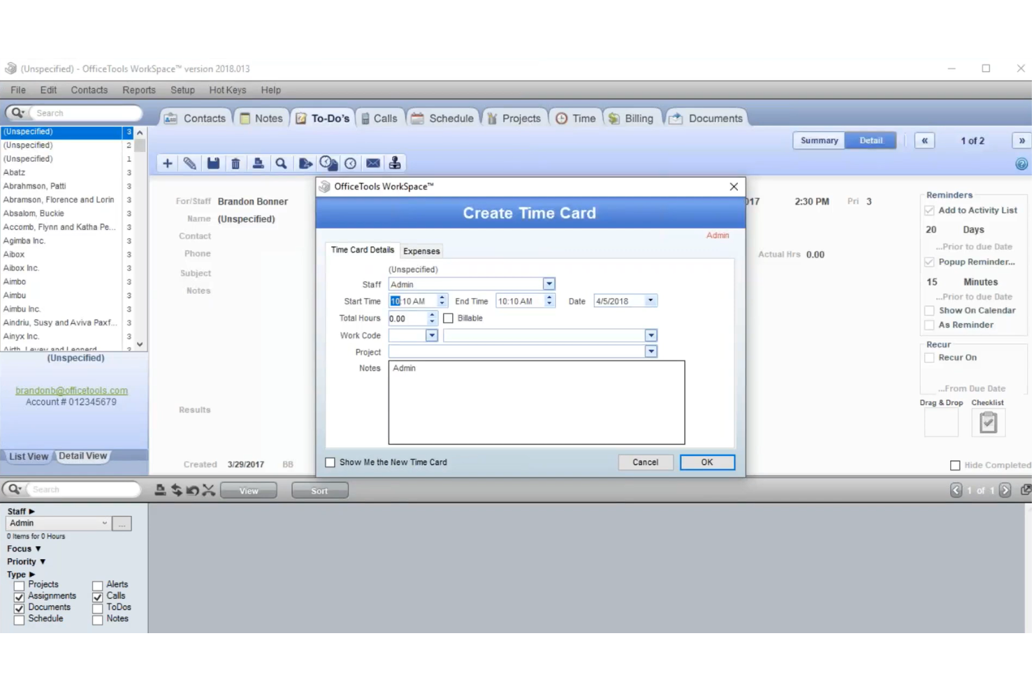 screenshot - OfficeTools WorkSpace Review: Pros, Cons, Features and Pricing