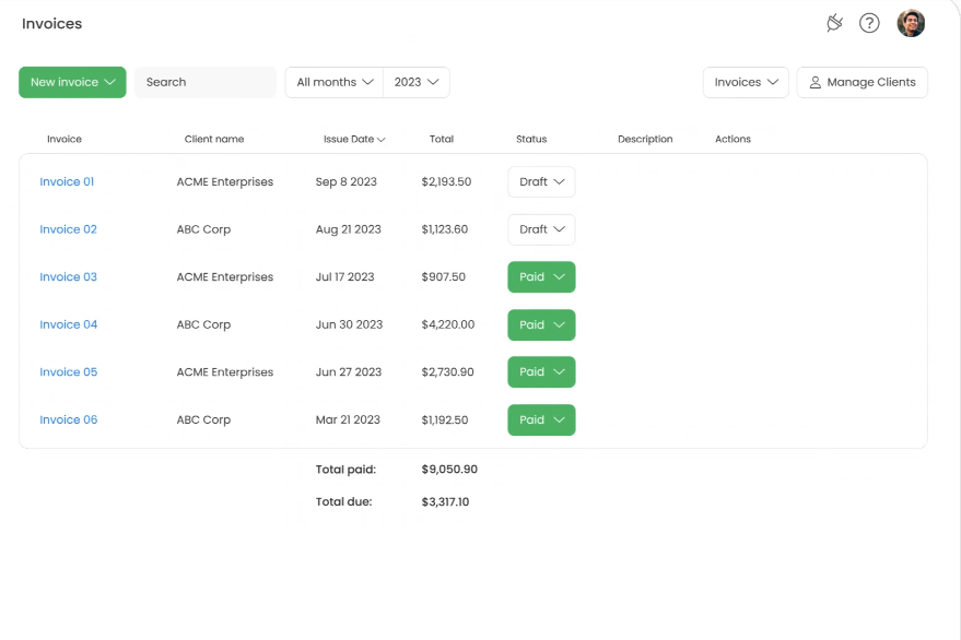 screenshot - TimeCamp Review: Pros, Cons, Features and Pricing 