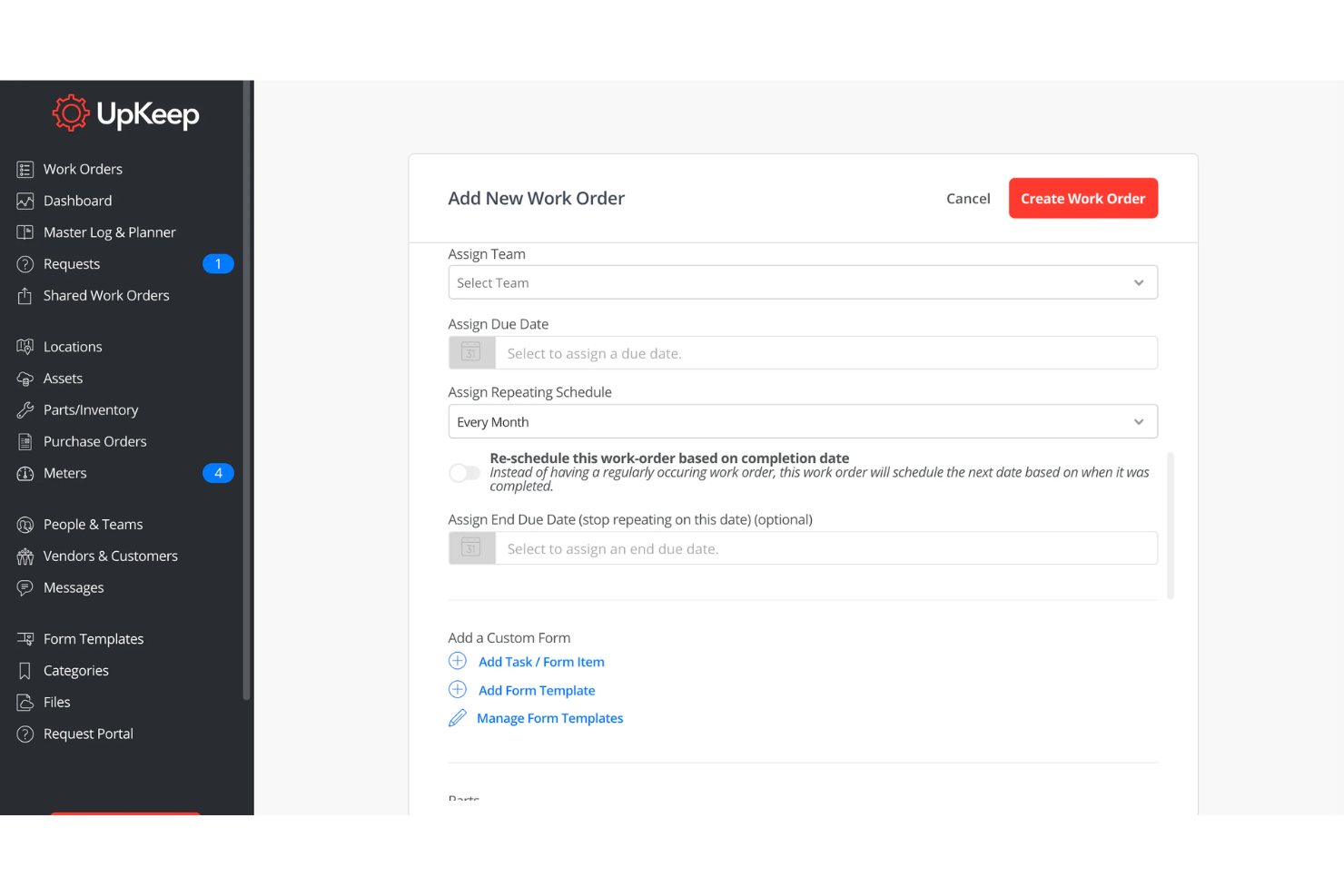 screenshot - UpKeep Review: Pros, Cons, Features and Pricing
