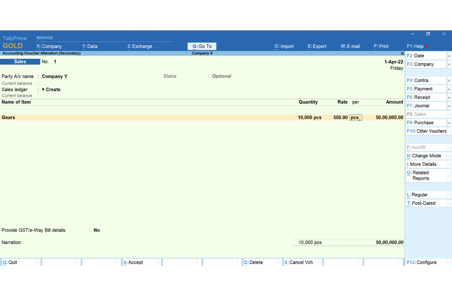 screenshot - TallyPrime Review 2026: Key Features, Pros, Cons, and Pricing