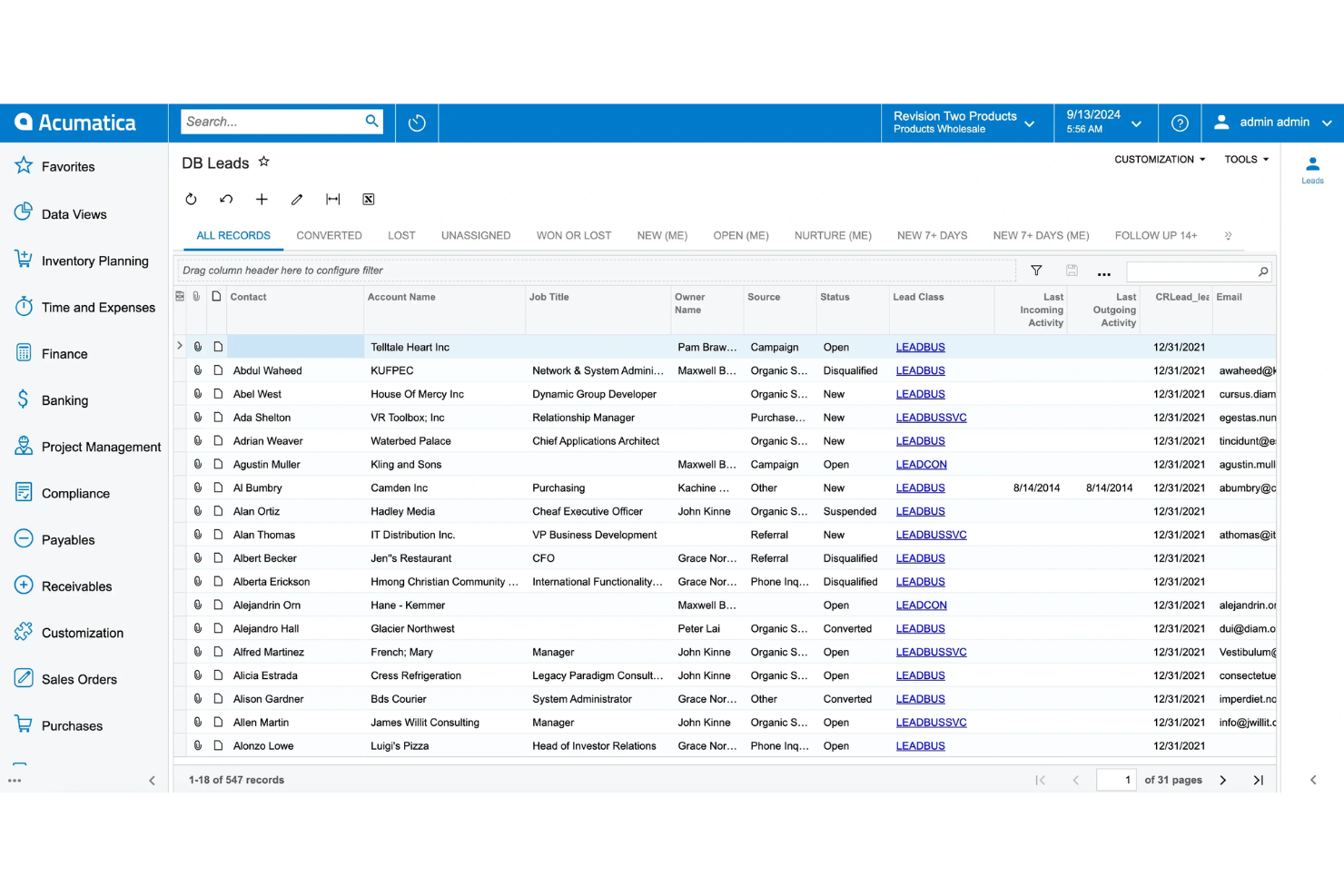 screenshot - Acumatica Review 2026: Pros, Cons, Features and Pricing