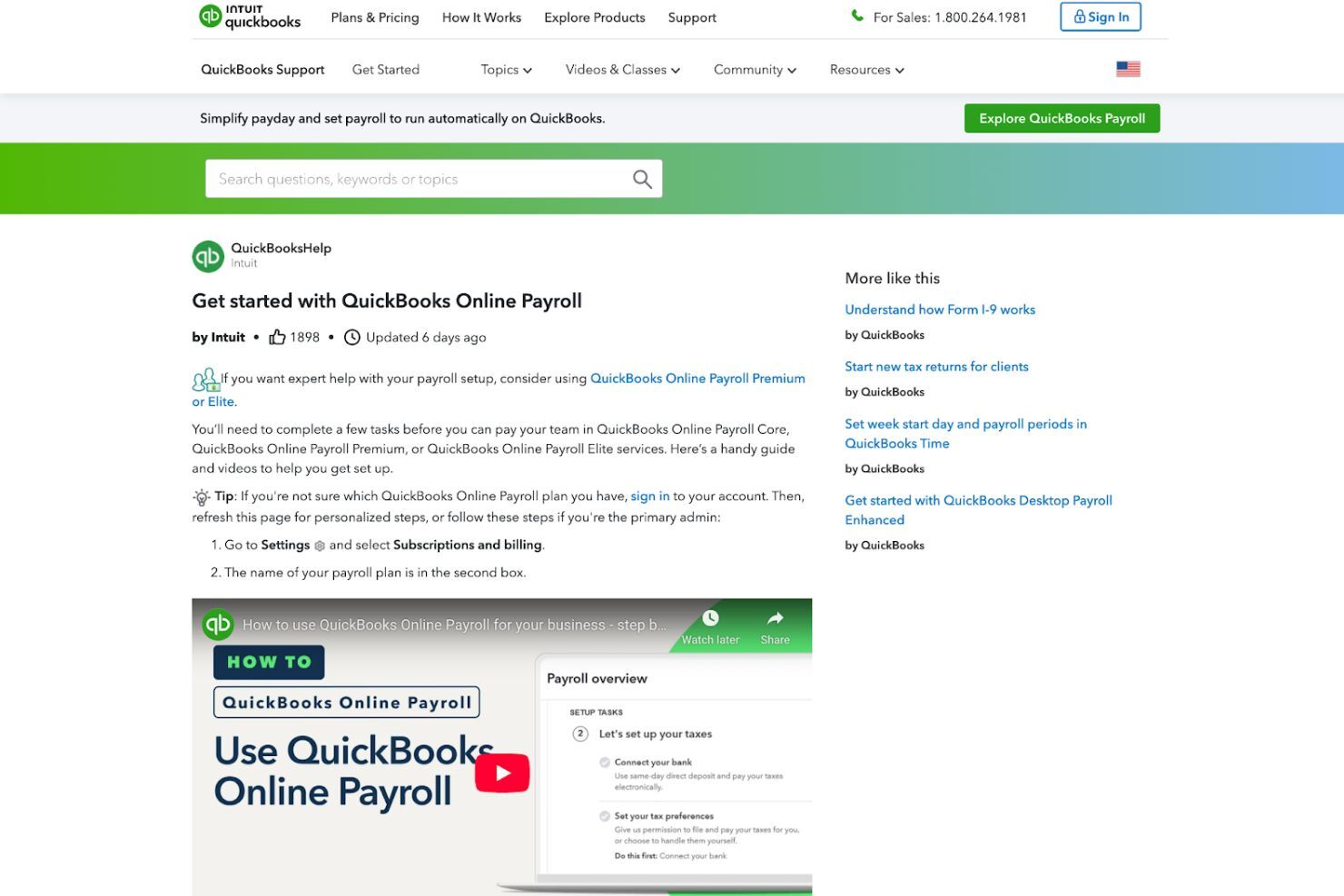 screenshot - QuickBooks Payroll Review: Key Features, Pros, Cons, and Pricing Explained