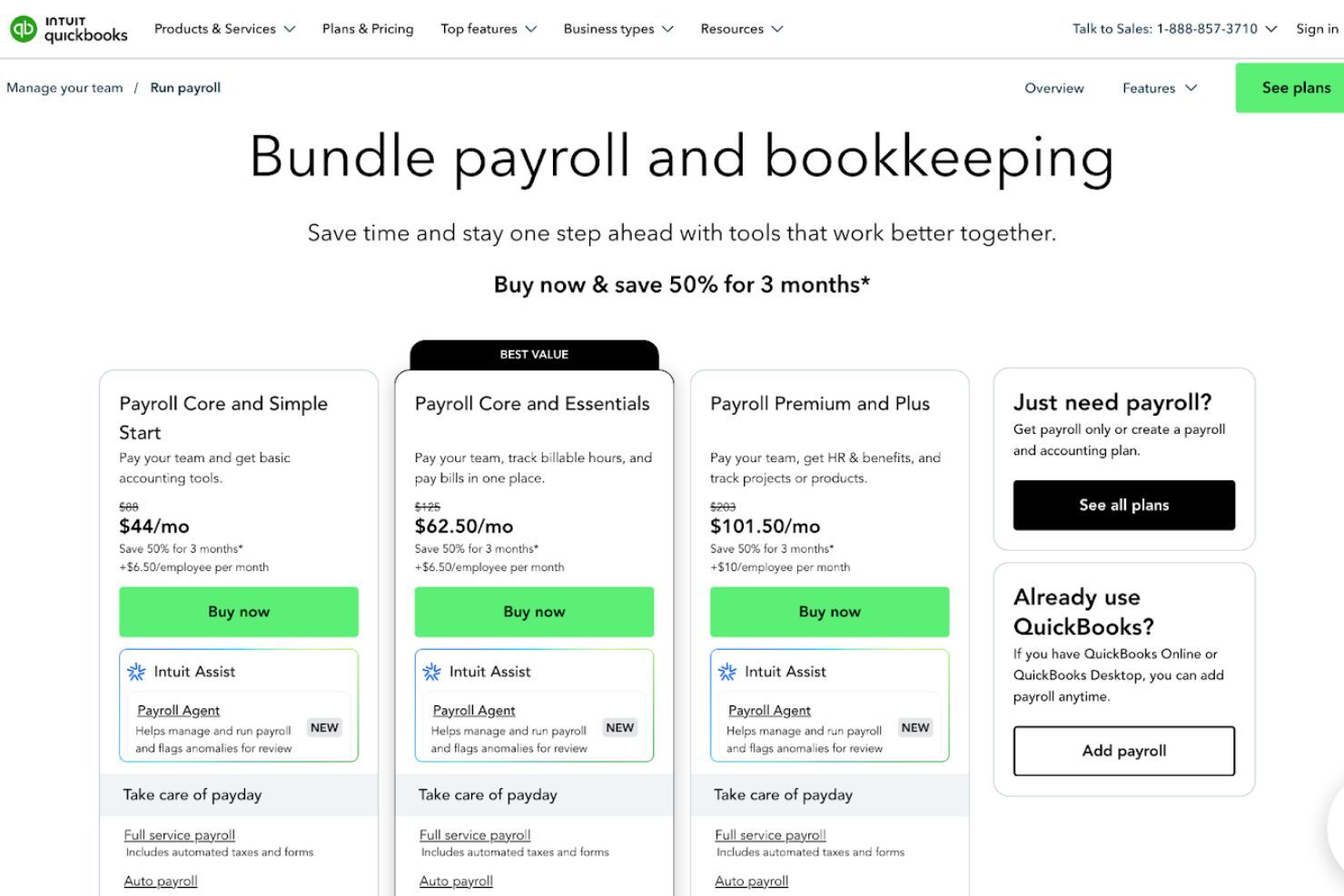 screenshot - QuickBooks Payroll Review: Key Features, Pros, Cons, and Pricing Explained