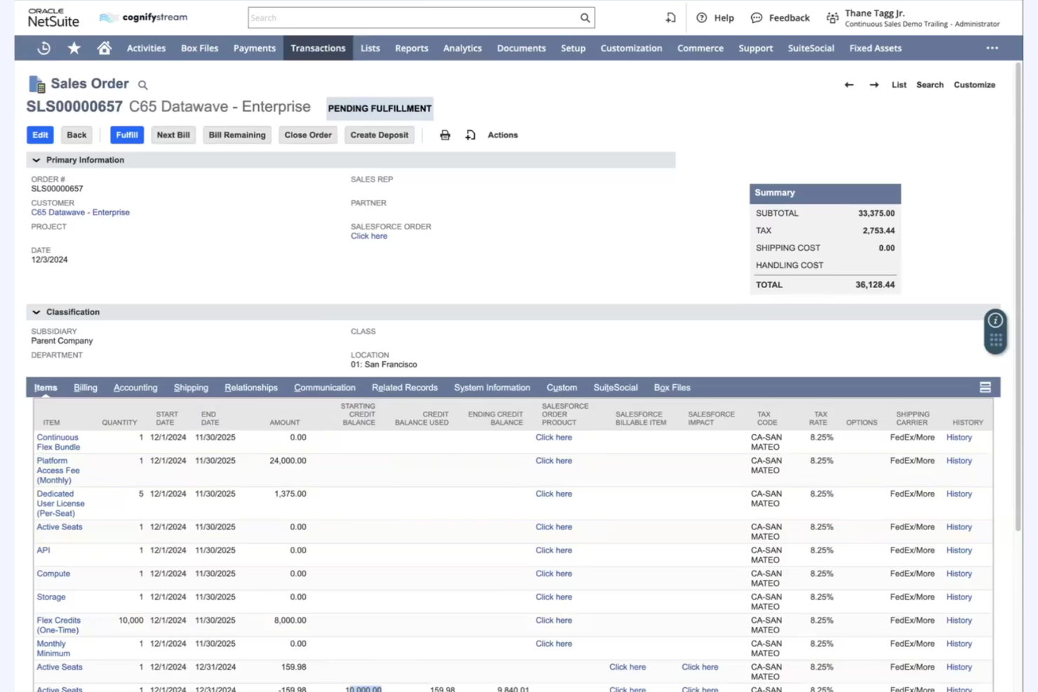screenshot - Oracle NetSuite ERP Review 2026: Key Features, Pros, Cons, and Pricing
