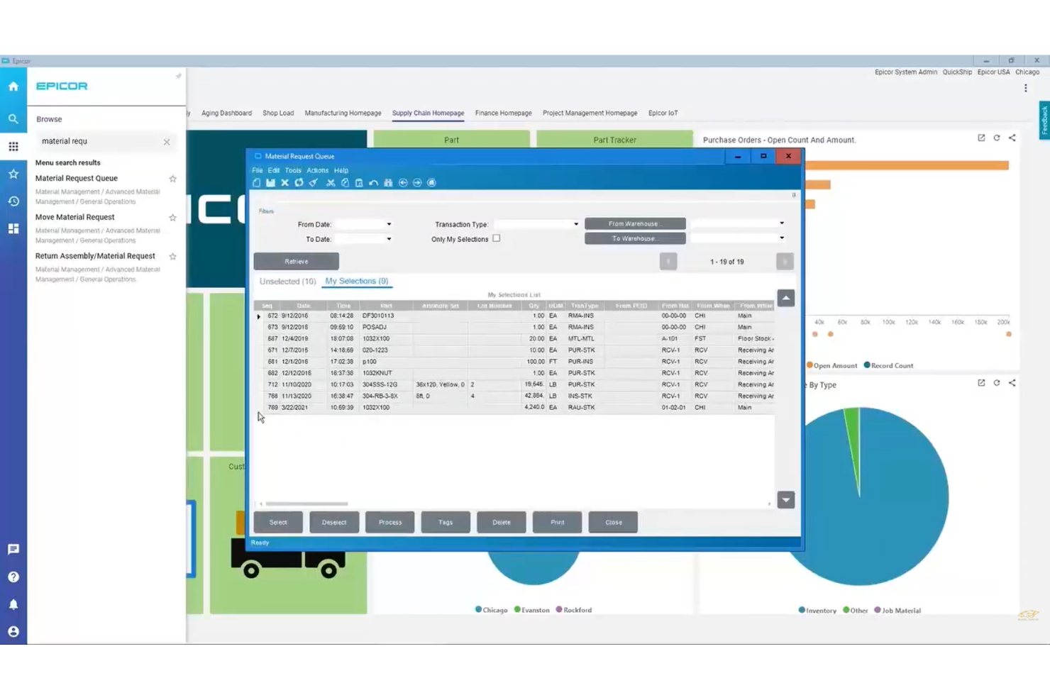 screenshot - Epicor Kinetic Review: Pros, Cons, Features and Pricing