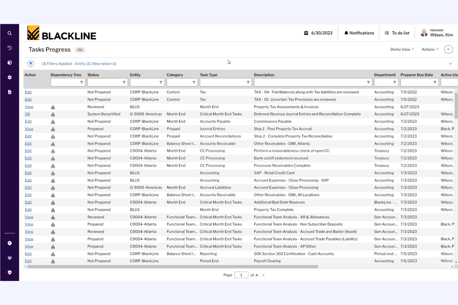 screenshot - BlackLine Review 2026: Pros, Cons, Features, and Pricing
