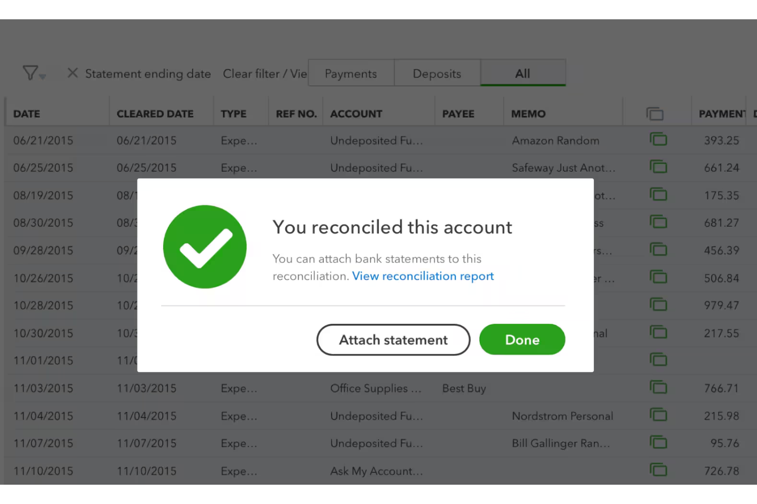 screenshot - Avis sur QuickBooks Online : Avantages, Inconvénients, Fonctionnalités et Tarification
