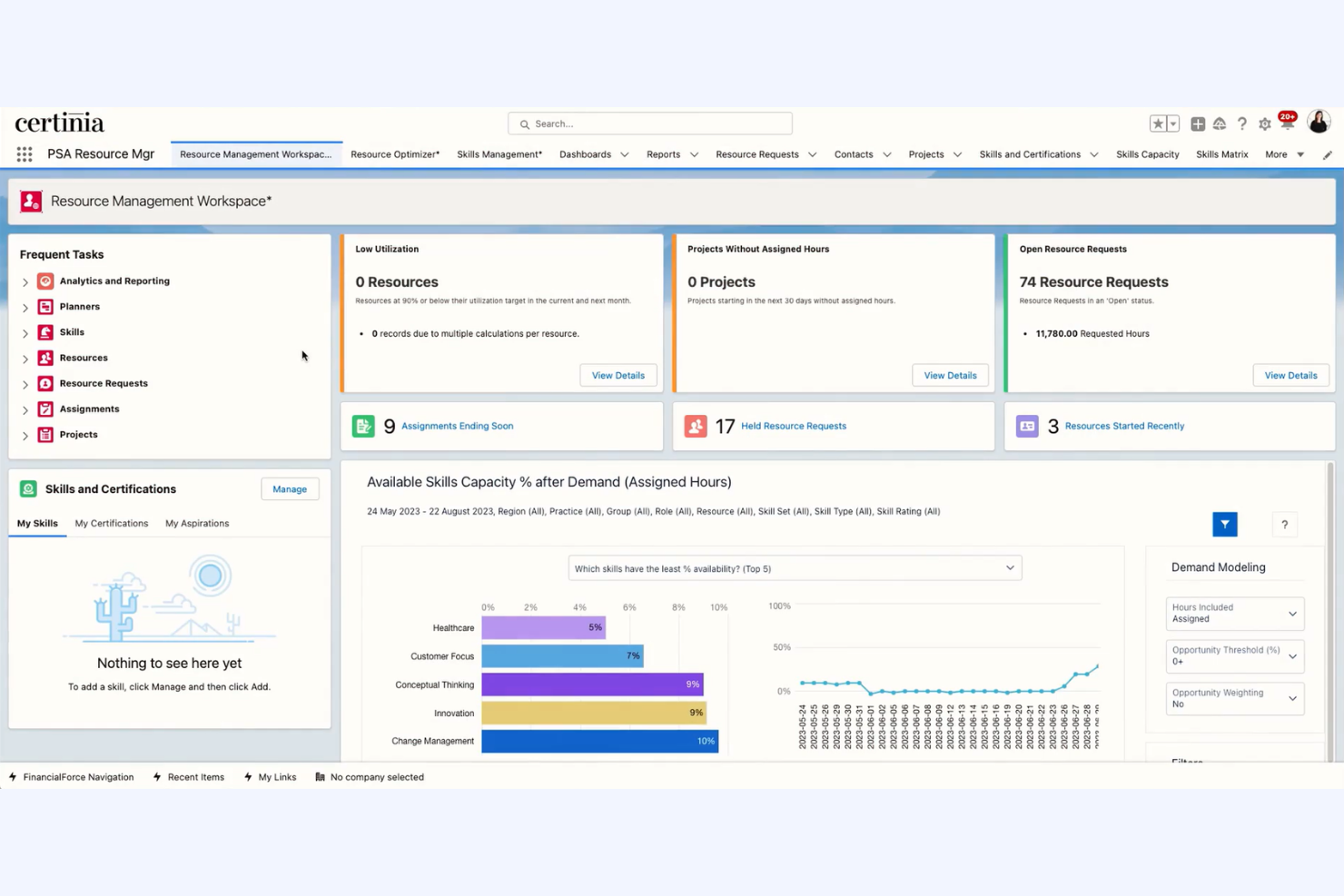 screenshot - Certinia Review 2026: Pros, Cons, Features, and Pricing