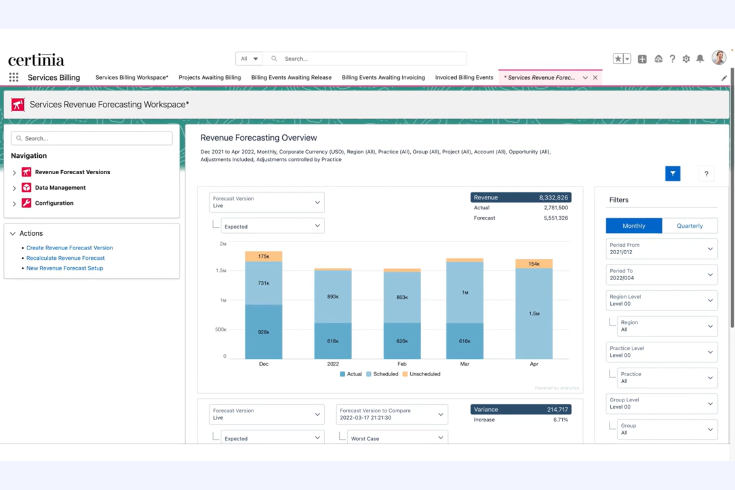 screenshot - Certinia Review: Pros, Cons, Features, and Pricing Explained