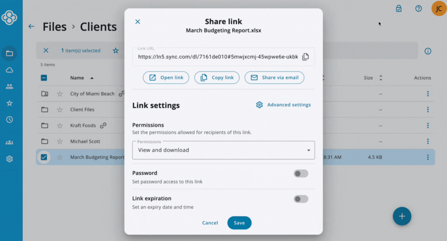 screenshot - Sync Review: Pros, Cons, Features and Pricing