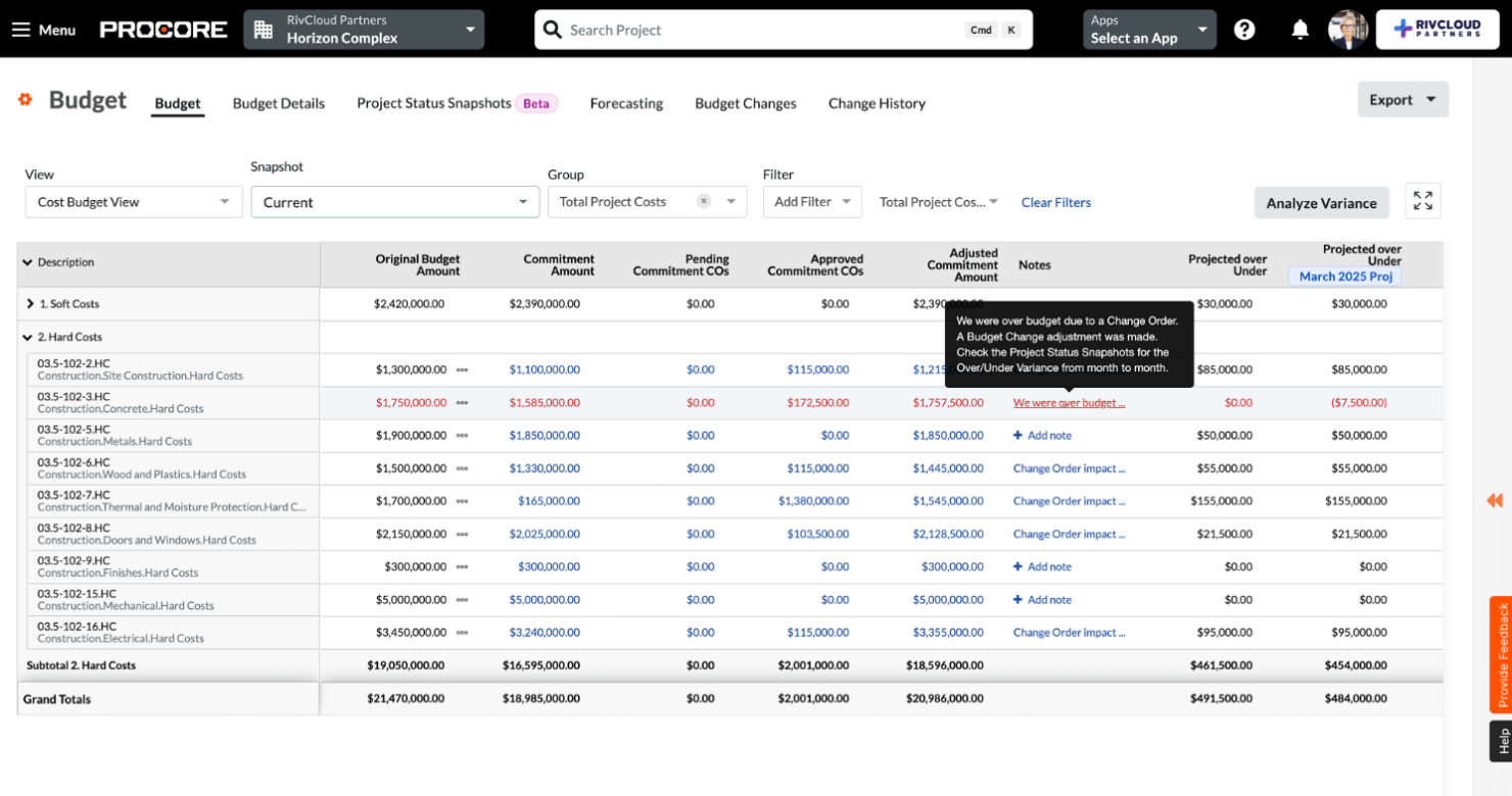 screenshot - Procore Review: Pros, Cons, Features, and Pricing Explained