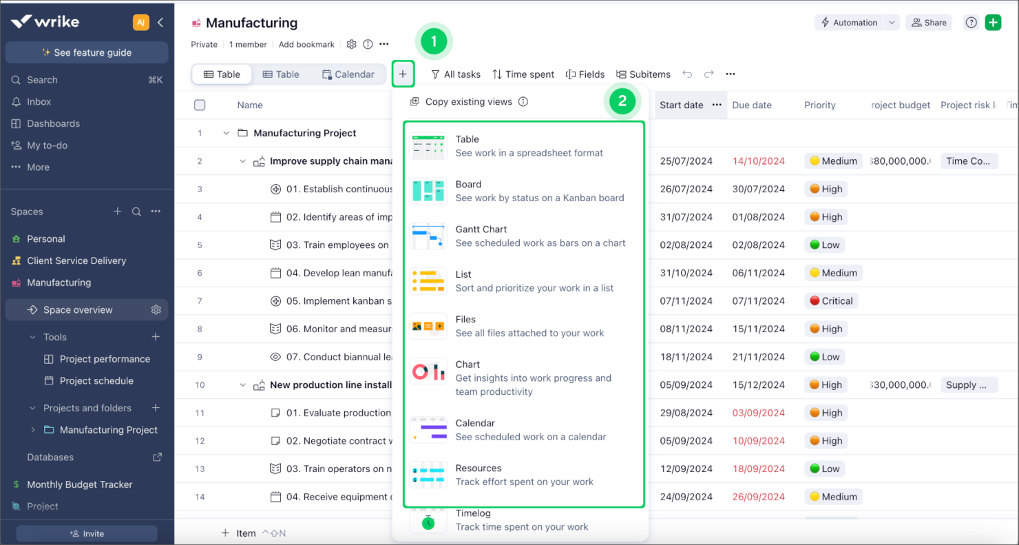 screenshot - Wrike Review: Pros, Cons, Features and Pricing