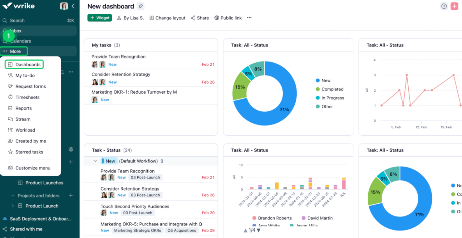 screenshot - Wrike Review: Pros, Cons, Features and Pricing