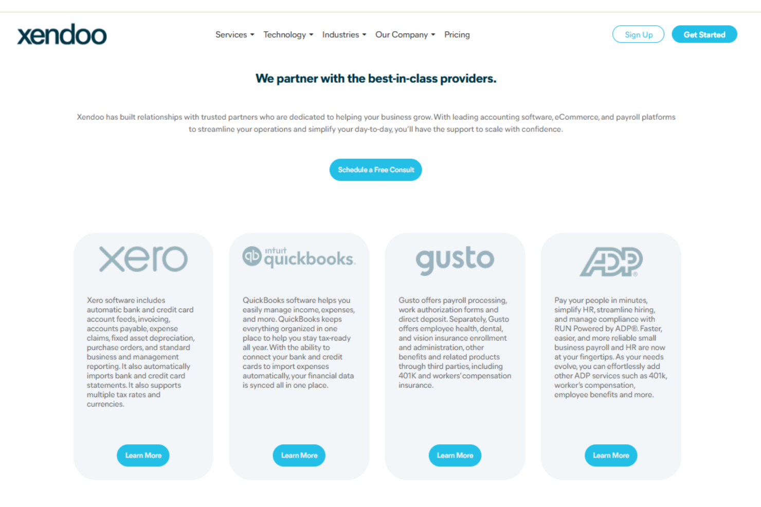 screenshot - Xendoo Review: Pros, Cons, Features and Pricing