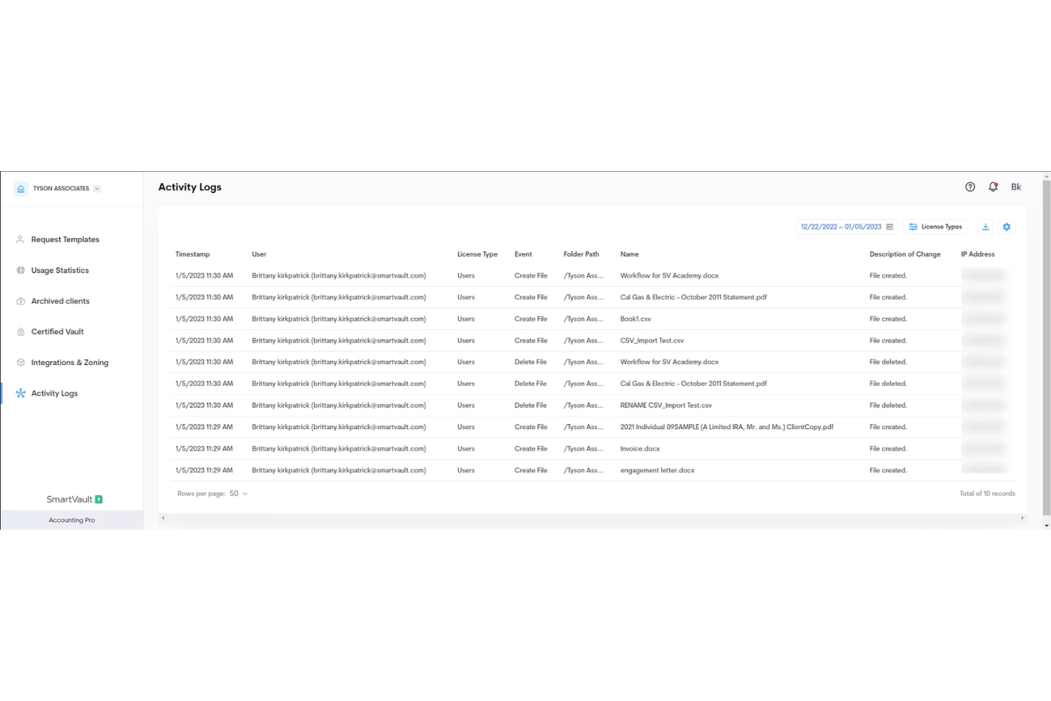 screenshot - SmartVault Review: Pros, Cons, Features and Pricing