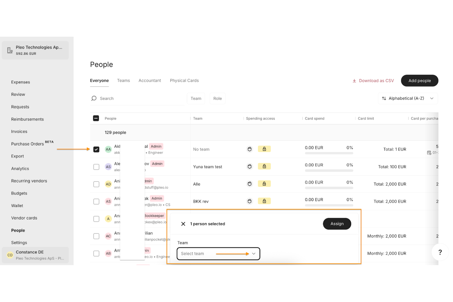 screenshot - Pleo Review: Pros, Cons, Features and Pricing