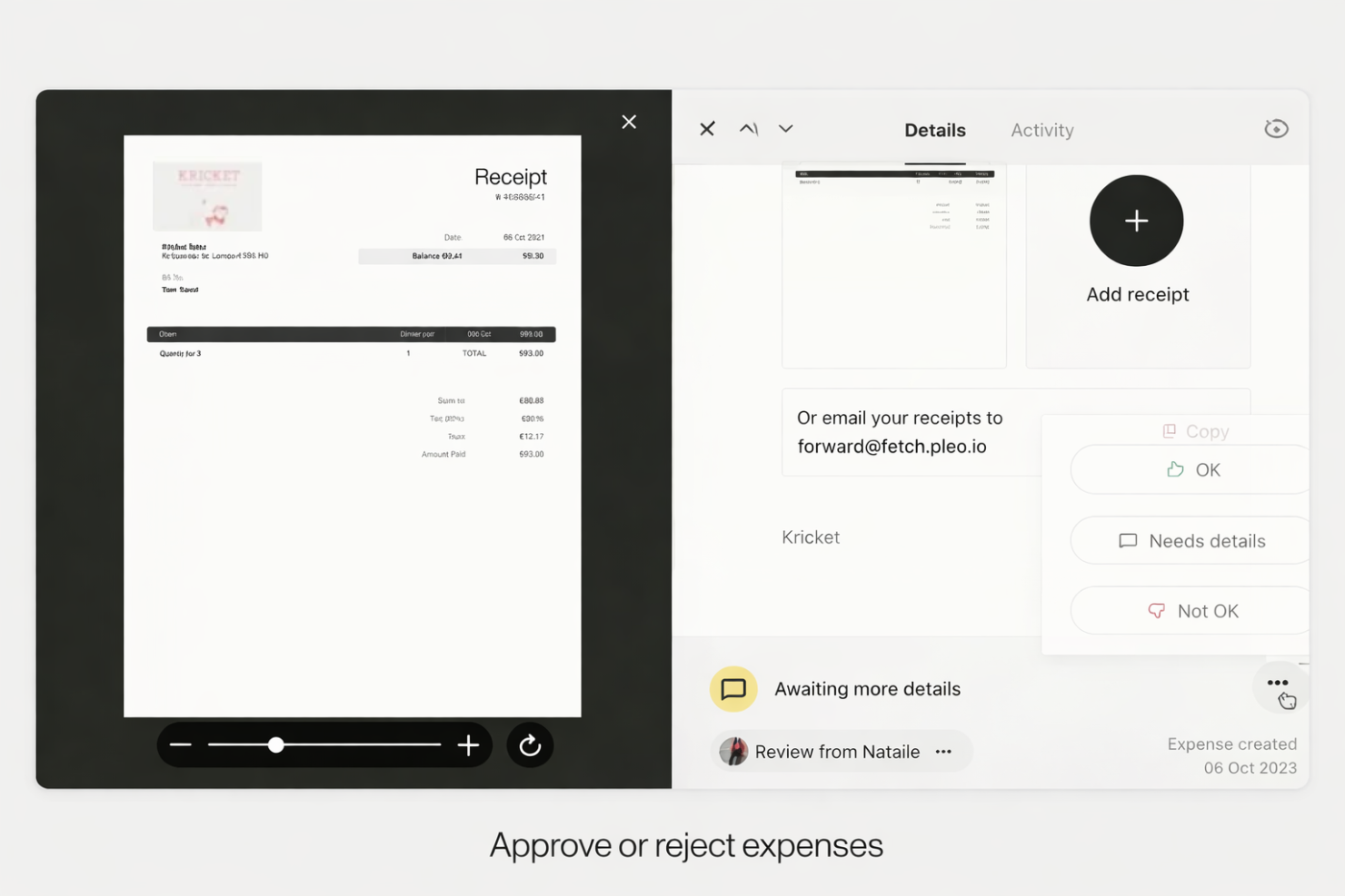 screenshot - Pleo Review: Pros, Cons, Features and Pricing
