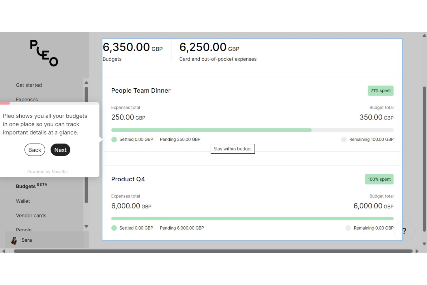 screenshot - Pleo Review: Pros, Cons, Features and Pricing