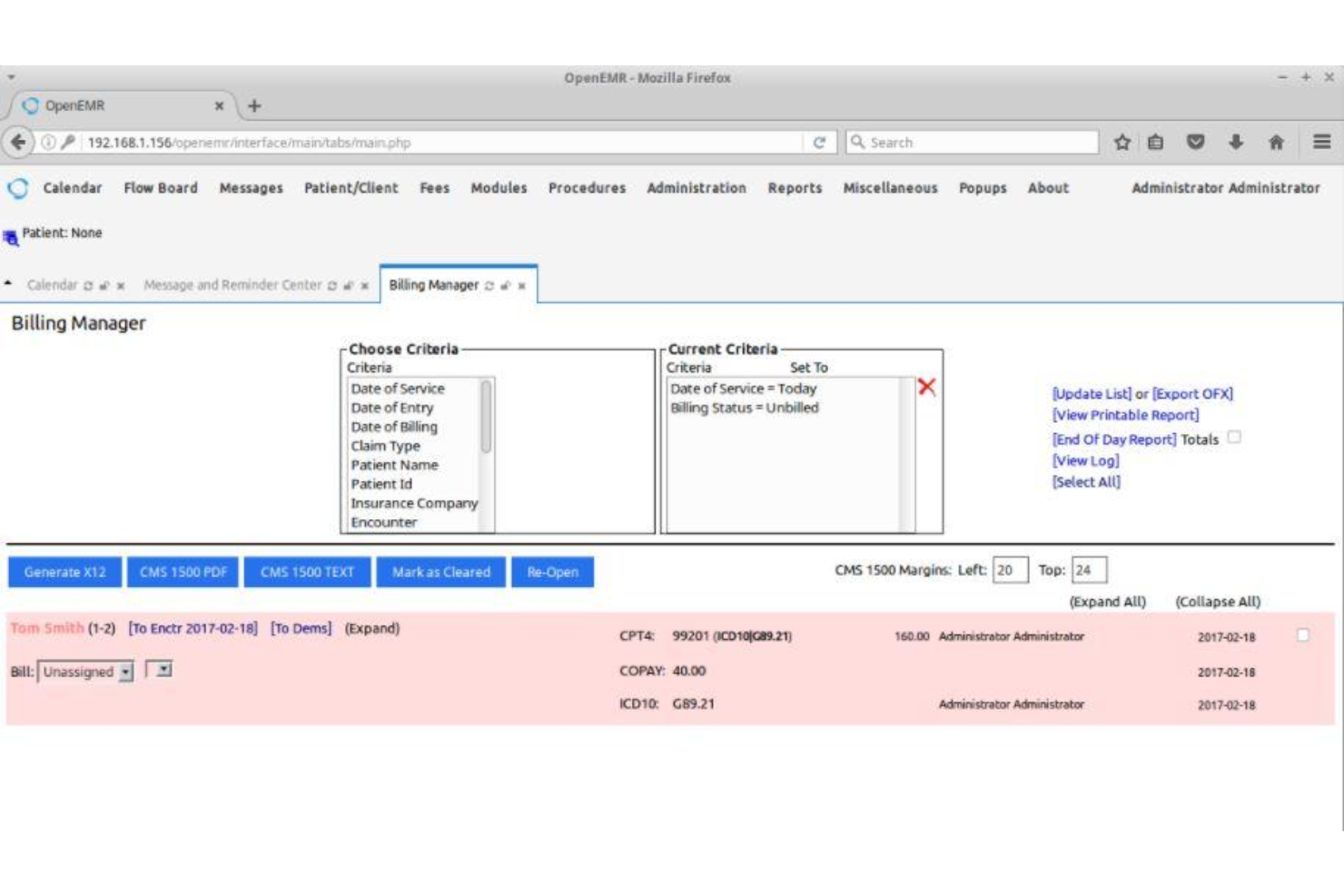 screenshot - OpenEMR Review: Pros, Cons, Features, and Pricing Explained