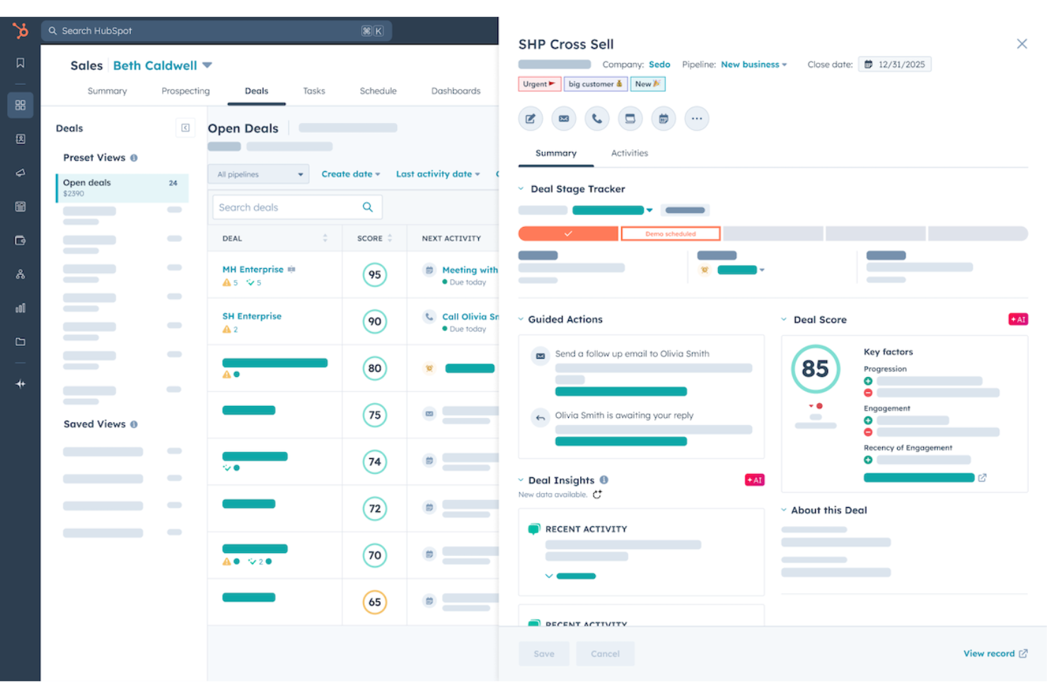 screenshot - HubSpot CRM Review: Pros, Cons, Features, and Pricing Explained
