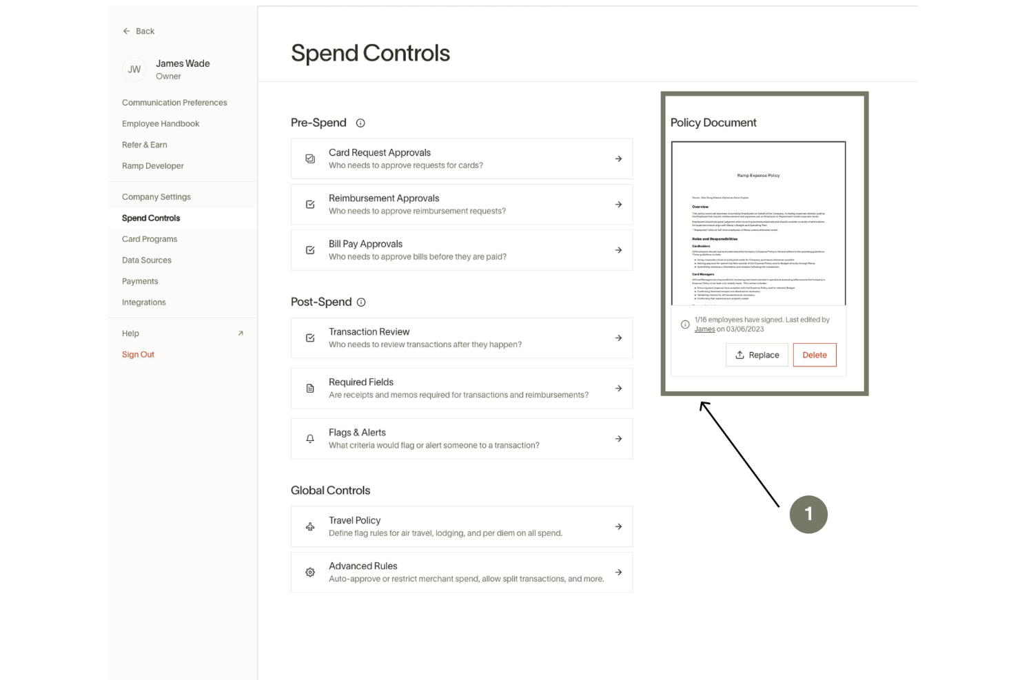 screenshot - Ramp Review: Pros, Cons, Features, and Pricing Explained