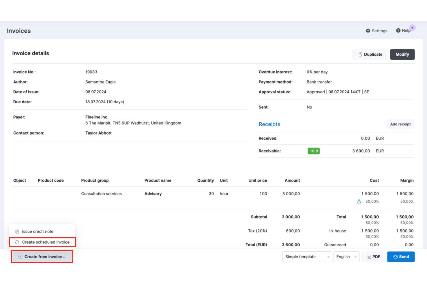 screenshot - Scoro Review: Pros, Cons, Features, and Pricing Explained