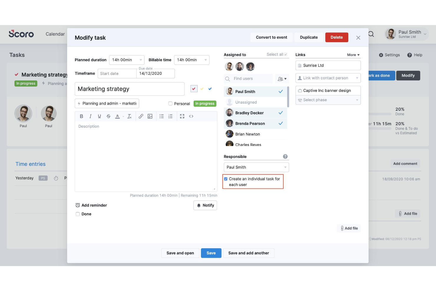 screenshot - Scoro Review: Pros, Cons, Features, and Pricing Explained