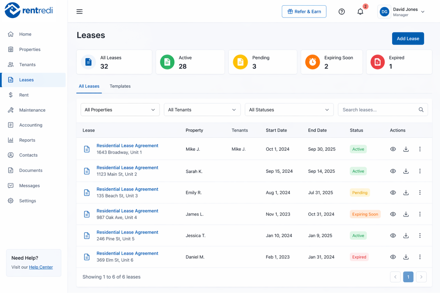 screenshot - RentRedi Review: Pros, Cons, Features and Pricing
