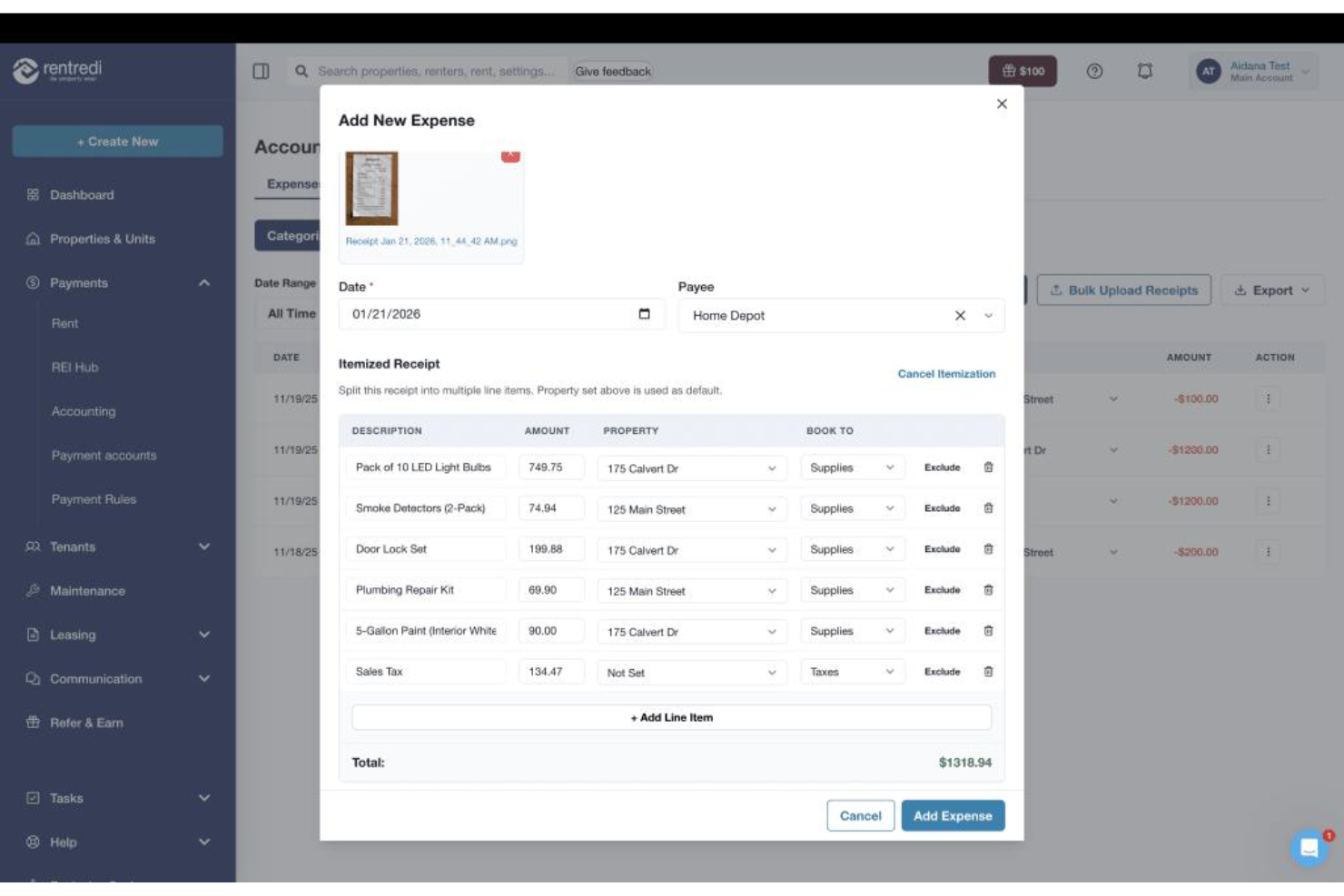 screenshot - RentRedi Review: Pros, Cons, Features and Pricing