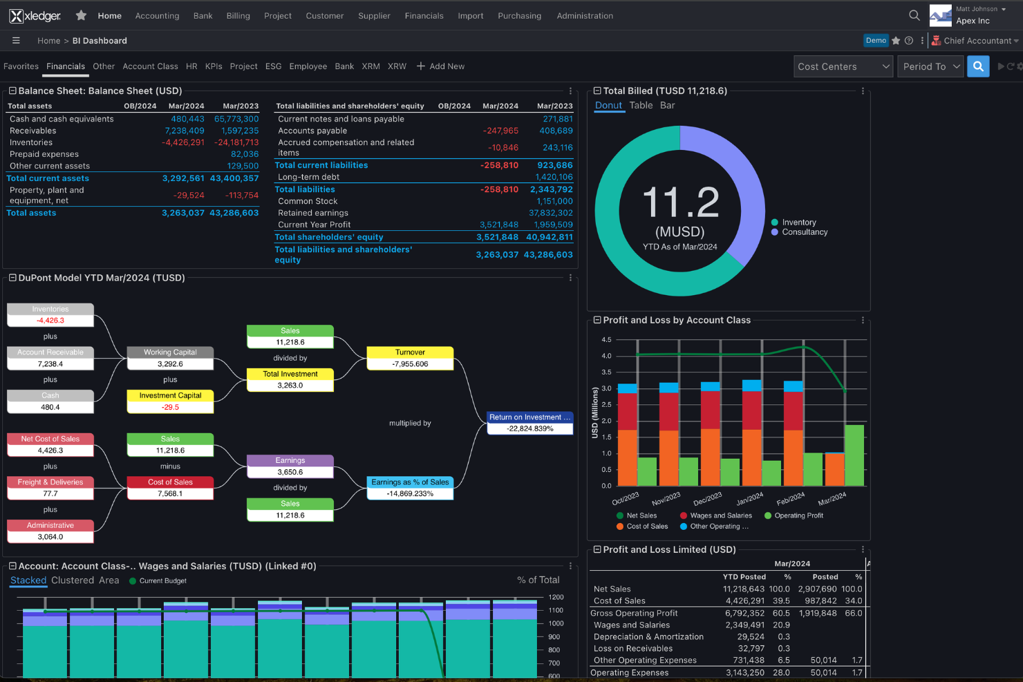 Xledger screenshot - 19 Beste Buchhaltungssoftware für kleine Unternehmen & mehr in 2026 (Von Experten überprüft)