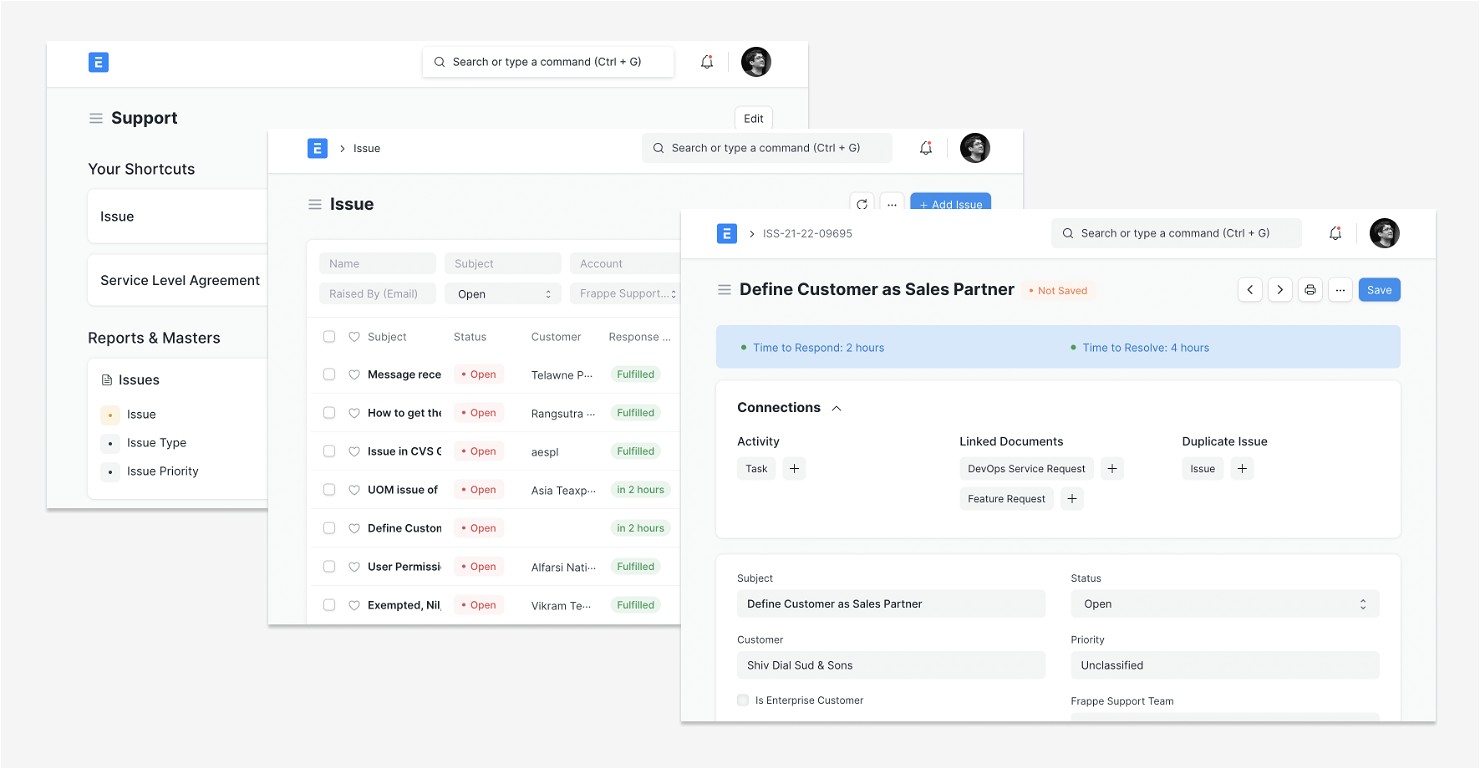 ERPNext screenshot - 21 Meilleurs Systèmes de Logiciels ERP Évalués par des Experts en 2026