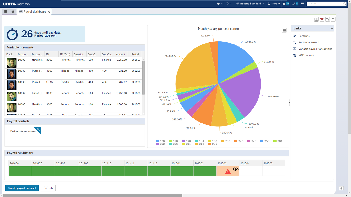 Unit4 screenshot - 17 Meilleurs Logiciels ERP Hospitaliers de 2026