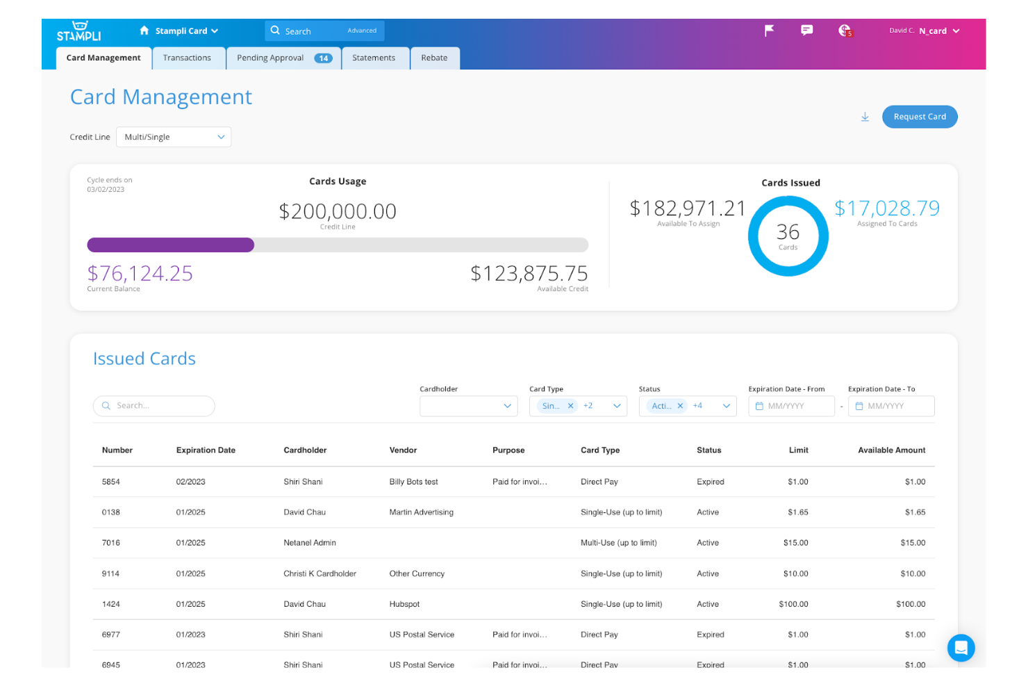 Stampli screenshot - 24 beste Buchhaltungssoftware für Verbindlichkeiten für kleine Unternehmen im Jahr 2026 getestet