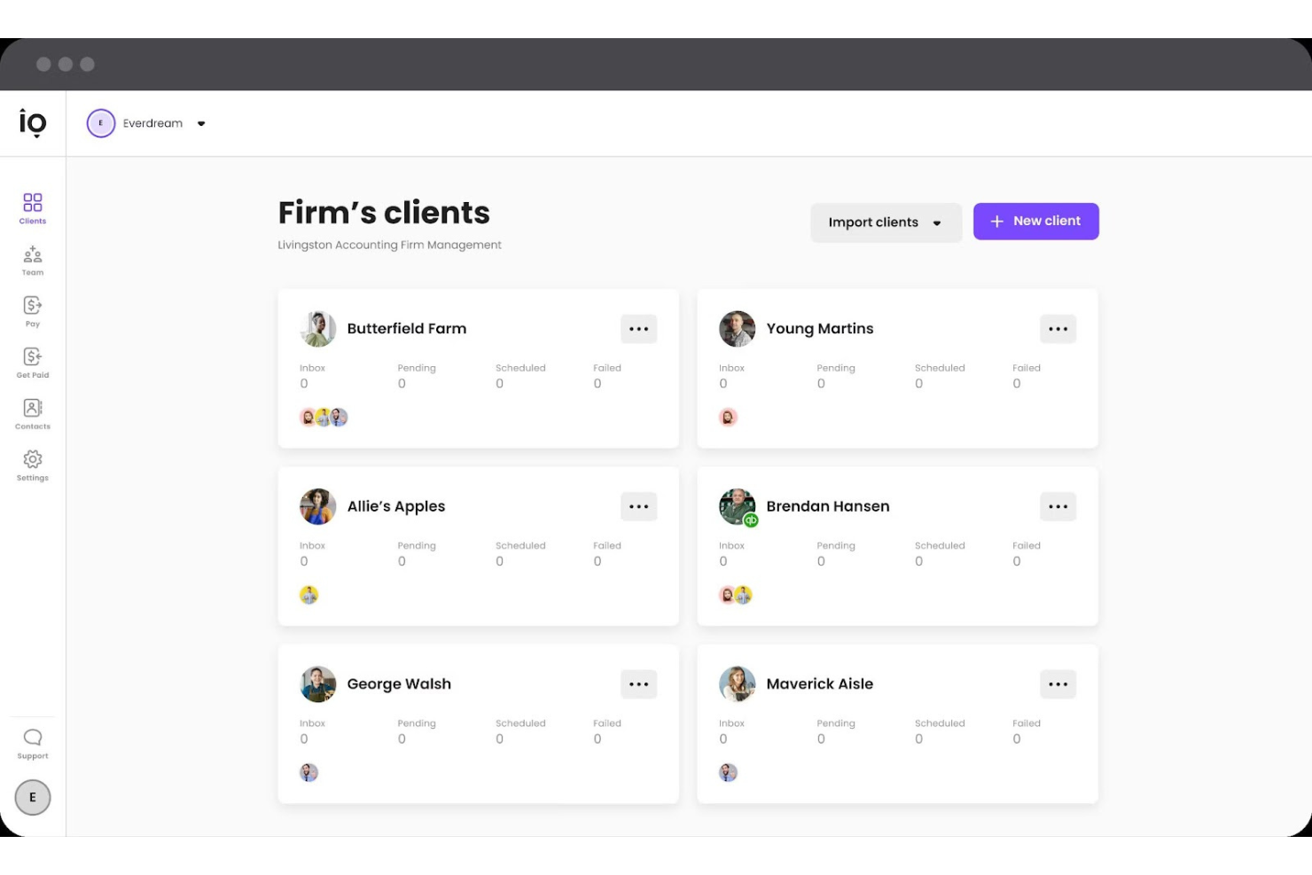 Melio screenshot - 24 beste Buchhaltungssoftware für Verbindlichkeiten für kleine Unternehmen im Jahr 2026 getestet