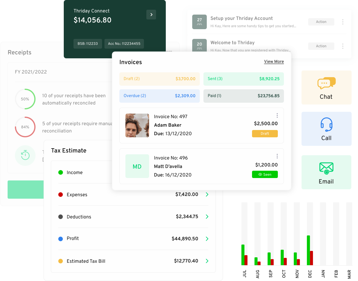 Thriday screenshot - 17 Meilleurs Logiciels de Comptabilité pour l’Ingénierie Passés en Revue en 2026