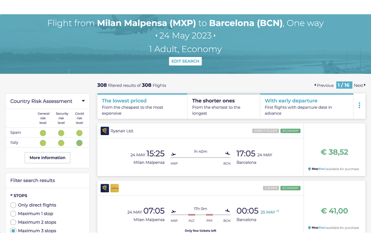 BizAway screenshot - Die 20 besten Softwarelösungen für Reise- und Spesenmanagement im Test 2026