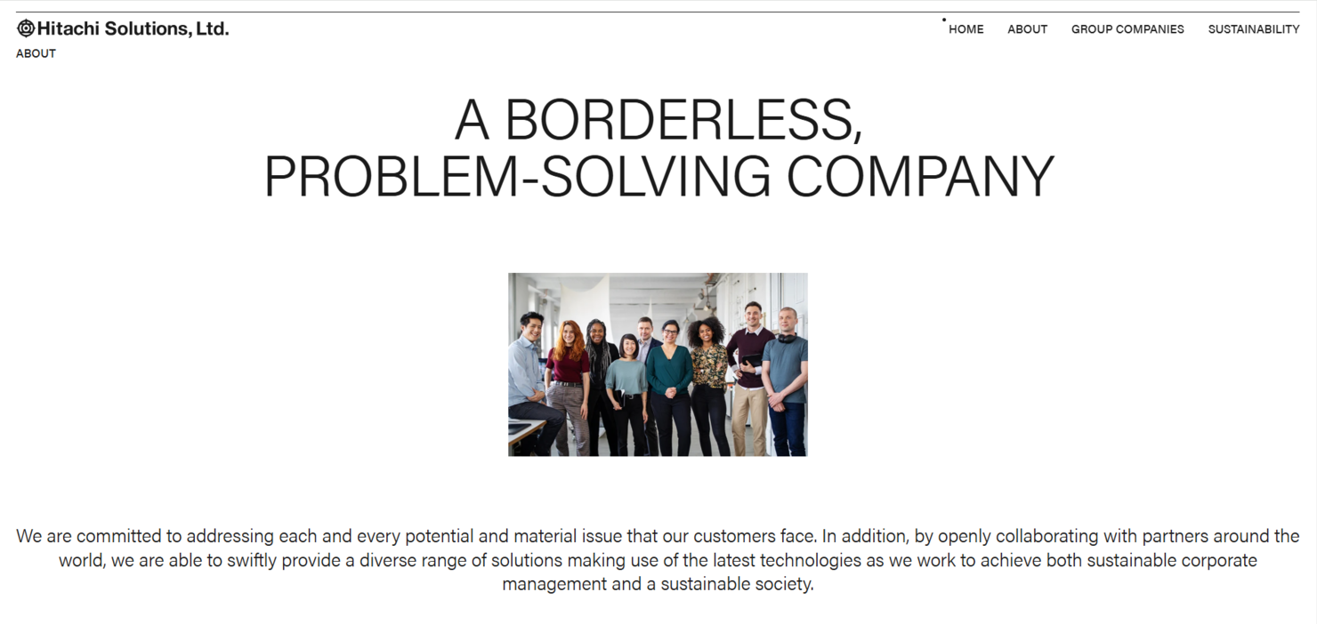 Hitachi Solutions screenshot - 17 Beste Microsoft Dynamics Reseller im Test 2026